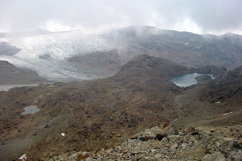Dal rifugio Cevedale a Cima marmotta